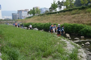 [NSP PHOTO]순천시, 도심하천을 건강한 생태환경으로 조성