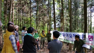 [NSP PHOTO]광주 서구, 금당산에 유아숲 체험원 조성