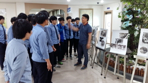 [NSP PHOTO]전남공업고동학교, 5.18민주화운동 교육 화제