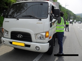 [NSP PHOTO]고양시, 사업용 화물차량 불법운행 합동점검