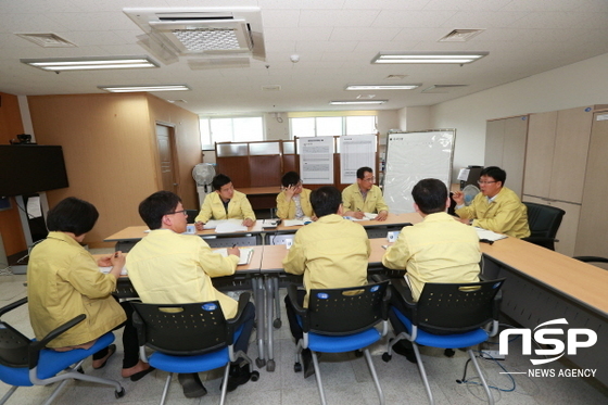 NSP통신-전남교육청이 4일 가동에 들어간 메르스 대책 상황실. (전남교육청)