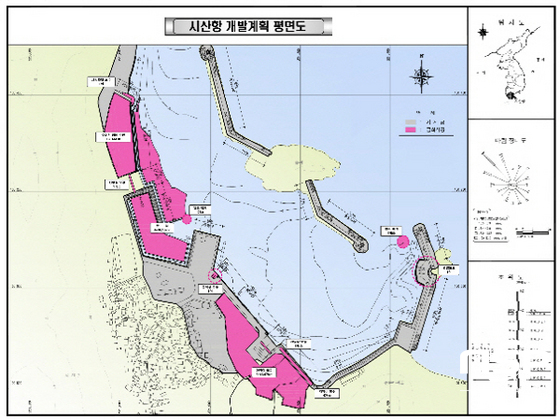 NSP통신-시산항 개발 조감도 (여수해양수산청)