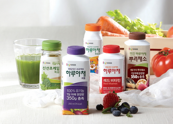 NSP통신-한국야쿠르트 하루야채가 출시 10년만에 누계 판매액 5000억원, 누적 판매량 4억병을 돌파했다. (한국야쿠르트 제공)