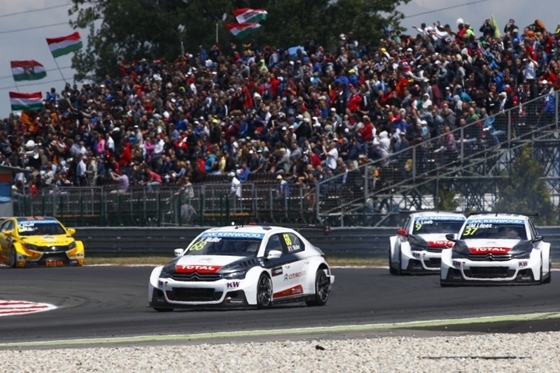NSP통신-시트로엥 2015 WTCC 슬로바키아 대회 경기 이미지