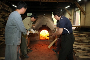 [NSP PHOTO]강진 고려청자박물관, 전통화목가마 소성