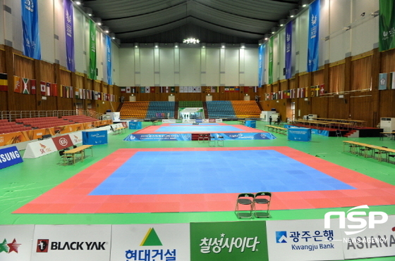 NSP통신-광주U대회가 열리는 조선대 체육관. (조선대)