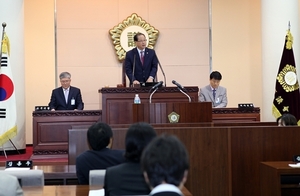 [NSP PHOTO]고양시의회, 제195회 정례회 개최…선재길 의장, 희망찬 미래 만들어 나갈 것