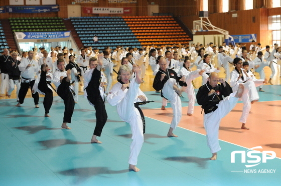 NSP통신-국제 태권도대회. (조선대)