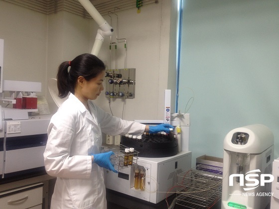 NSP통신-수질검사 모습 (천안시)