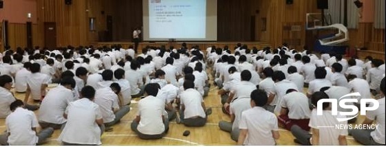 NSP통신-미래소방관 체험교실 운영 모습 (아산소방서)