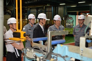 [NSP PHOTO]금산소방서장, 한국타이어 금산공장 현지·지도방문