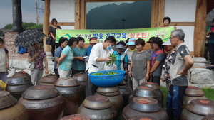 [NSP PHOTO]영암군, 발효식초 교육 열기 후끈