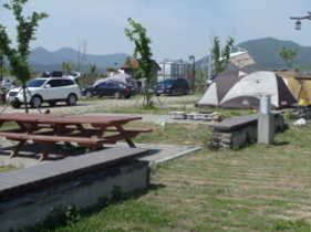 [NSP PHOTO]고흥 해창만 오토캠핑장, 가족형 휴양지로 각광