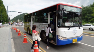 [NSP PHOTO]담양군, 관광지 순환버스 운행 호응