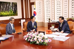 [NSP PHOTO]주철현 여수시장, 지역현안 해결위해 정·재계 폭넓은 행보