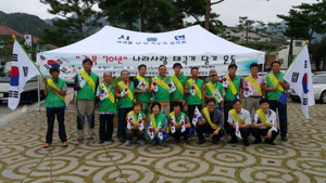 [NSP PHOTO]영암군새마을회, 나라사랑 태극기 달기 캠페인 전개