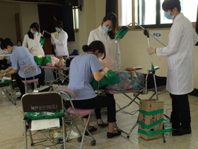 [NSP PHOTO]전남대학교, 영암군 미암면에 재능기부 통한 의료지원