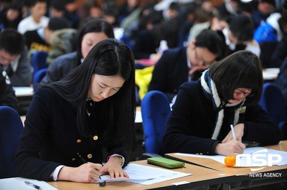 NSP통신-전남교육청이 수능성적 향상을 위해 실시한 고등학교 논술경시대회. (전남교육청)