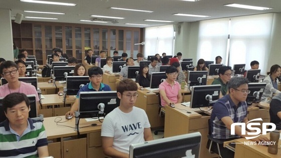 NSP통신-전남교육청이 실시하고 있는 소프트웨어교육 직무연수. (전남교육청)