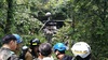 [NSP PHOTO]충남 아산 야산에 미군헬기 불시착···인명피해 없어