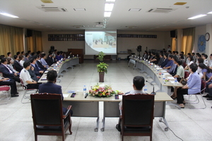 [NSP PHOTO]여수경찰서, 의무경찰 부모님 초청 간담회실시