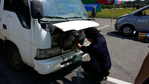 [NSP PHOTO]NH개발, 김제·부안·익산지역 영농차량 무상점검 실시