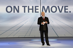 [NSP PHOTO]마틴 빈터콘 회장, 프랑크푸르트 모터쇼서 폭스바겐 재창조 선언