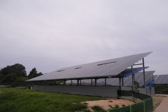 NSP통신-태양광사업과 윈윈하기 위한 복합양식장 (엔일렉트릭 제공)