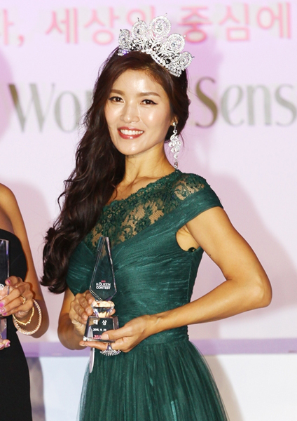 NSP통신-▲2015 K-Queen 콘테스트 대상 수상자 채정현 씨 (우먼센스 제공)
