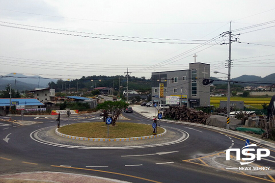 NSP통신-전주시 완산구 삼천동 중인삼거리 회전교차로