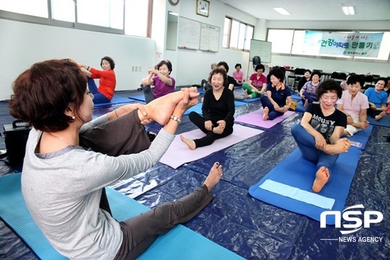 NSP통신-광주 동구가 실시하고 있는 건강 아파트 만들기 사업. (광주 동구)