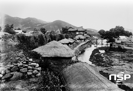 NSP통신-순천 부읍성 남문과 옥천(玉川)의 100년전 모습 (순천시)