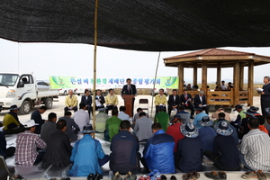 [NSP PHOTO]해남군, 뜬섬 환경과 농업이 공존하는 생태지구로 탈바꿈