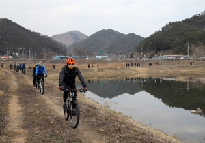 [NSP PHOTO]장흥군, 장흥댐 둘레길 자전거대회 개최