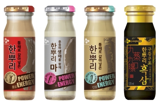 NSP통신-한뿌리 제품라인업 (CJ제일제당 제공)