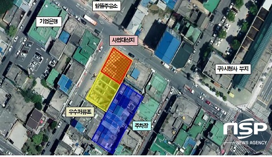 NSP통신-군산 월명동 우수저류조 위치도.