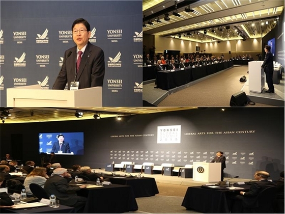 [NSP PHOTO]정갑영 연세대 총장, 대학이 인문학 교육의 역할 논의해야 한다