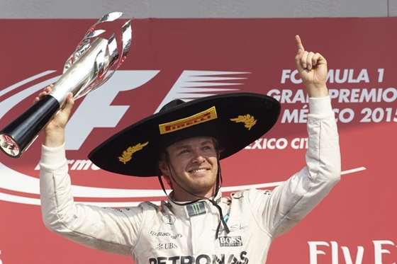 [NSP PHOTO]니코 로즈버그 메르세데스 AMG 드라이버, F1 멕시코 그랑프리 1위