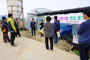 [NSP PHOTO]정읍시, 소득작물 시범사업 현장평가회 개최