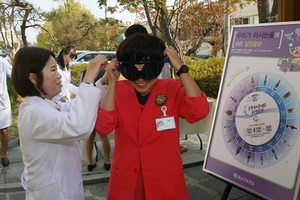 [NSP PHOTO]순천향대천안병원, 교직원 건강증진 캠페인 벌여