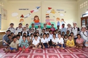 [NSP PHOTO]아시아나항공, 캄보디아 행복학교 후원