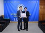 [NSP PHOTO]조상곤 군산대 공직협 사무국장, 발전기금 1천만원 기부