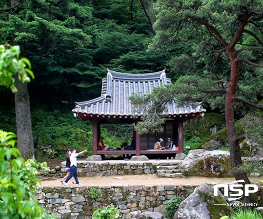 NSP통신-광주 북구 8경 전국사진공모전 금상 수상작 김기혁 씨의 풍암정 나들이. (광주 북구)