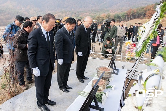 [NSP PHOTO]연평포격도발 故문광욱 일병, 6용사 옆 영면
