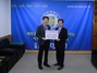 [NSP PHOTO]군산대 유경현 교수, 대학발전기금 500만원 기부