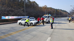 [NSP PHOTO]고창군, 폭설대응 교통소통 대책훈련 실시