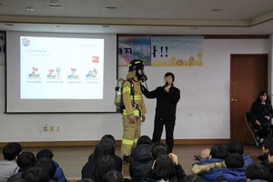 [NSP PHOTO]천안동남소방서, 자유학기제 미래소방관 체험교실 운영