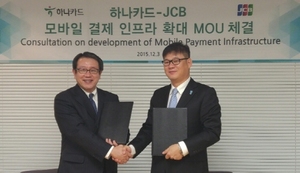 [NSP PHOTO]하나카드, JBC와 모바일 결제 인프라 확대 MOU 체결