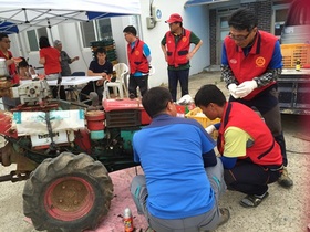 [NSP PHOTO]강진군, 농촌 재능나눔 활동 눈에 띄네