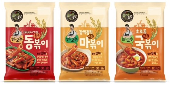 NSP통신-즐거운동행 밀당의고수 신제품 3종 (CJ제일제당 제공)